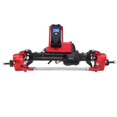 thumbnail image 4 of Front Axle BAT Servo Mount for 1/10 RC Crawler Car F9 DIY silver, 4 of 5