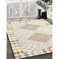 thumbnail image 3 of Ahgly Company Machine Washable Indoor Rectangle Contemporary Tan Brown Area Rugs, 7' x 9', 3 of 7