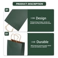 thumbnail image 3 of unbranded 10Ud Bolsa De Papel Para Panadería Resistente Y A De Aceite Color Verde, 3 of 8