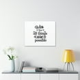thumbnail image 3 of Scripture Walls Luke 1:37 With God All Things Are Possible Bible Verse Canvas Christian Wall Art Ready to Hang Unframed, 3 of 18