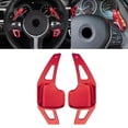 thumbnail image 2 of Acaigel Red Alloy Steering Wheel Paddle Shifter Extension Cover for Bmw, 2 of 5