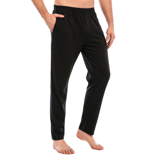 FOCUSSEXY Mens Soft Pant Sleep Pajama Mens Cotton Pajama Pants Mens Sleepwear Loungewear