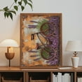 thumbnail image 1 of Metal Sheet Wall Art | Multicolor Iron Wrought Iron Decor | Waterproof Sunproof Rust-Resistant Retro Style | Easy Tool-Free Installation | Home Office Bedroom Wall Hanging, 1 of 6
