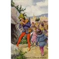 thumbnail image 2 of The Pied Piper Of Hamelin Poster Print By Mary Evans Picture Librarypeter & Dawn Cope Collection, 2 of 4