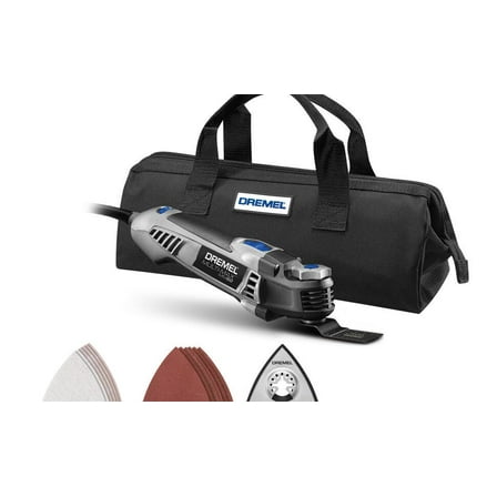 Dremel Multi-Max MM50-02 5 Amp Variable Speed Corded Oscillating Multi-Tool Kit with 16 Accessories and Storage Bag