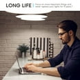 thumbnail image 6 of Luxrite A15 LED Dimmable Light Bulb 7W (40W Equivalent) 4000K Cool White, 600 Lumens, E26, 24 Pack, 6 of 7