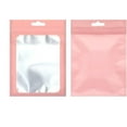 thumbnail image 2 of 100 Pcs Sac en Mylar Réutilisable, Étanche, Sac à Bijoux (9x16 cm, Rose), 2 of 5