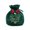 A, variant on Lksixu Christmas Velvet Bag with Drawstring, Christmas Decorations Merry Christmas Bundle Pocket Xmas Eve Apples Wrapping Bags Christmas Gift Pouches Favor Supplies Bag for Party Wedding