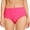 Rose Red, variant on FEOYA Women Swim Bottoms Full Coverage Mid Rise Bikini Bottoms Ladies Swim Briefs Basic Bathing Suit Swimwear Black