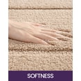 thumbnail image 3 of Bathroom Rugs DEXI - Alfombra de baño lavable y antideslizante (60 x 40 cm), color beige, 3 of 9