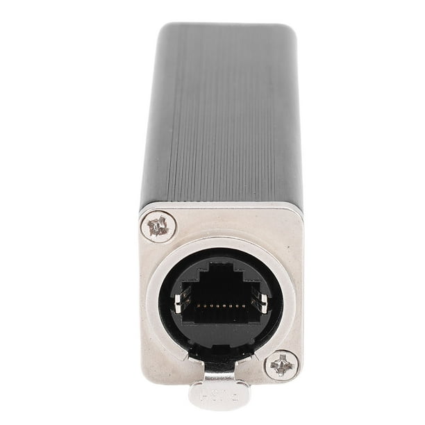 Extensor Acoplador RJ45 Chapado En Oro IP68 Acoplador Ethernet A Prueba De Agua Conector Hembra A Hembra Para Cat5 Cat5e Cat6 Cat7 Cat8 Cable LAN Red PoE Para Exteriores