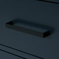 thumbnail image 5 of Ariel Hepburn 37 In. Left Offset Oval Sink Vanity With 0.75 In. Carrara White Countertop In Midnight Blue, 5 of 10