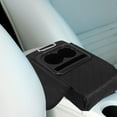 thumbnail image 4 of unbranded Cojín Universal De PU Para Apoyabrazos De Auto Con Porta Vasos Y Porta Pañuelos, 4 of 6