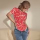 thumbnail image 3 of Balery Beef2 Body de cuello redondo de manga corta para mujer Tops de manga corta Tops básicos-Large, 3 of 6