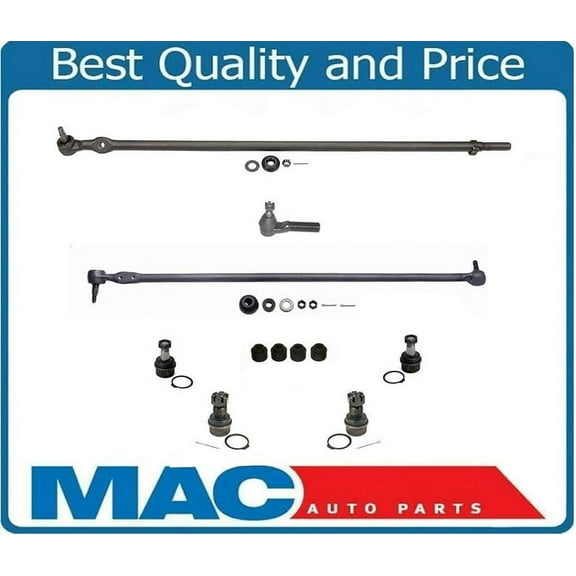 New Chassis Kit Drag Links Tie Rods Ball Joints for Ford Bronco F150 4x4 78-79