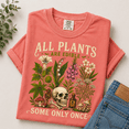 thumbnail image 2 of Witchy Comfort Colors Shirt, All Plants Are Edible Some Only Once Tee, Funny Dark Cottagecore Botanical Apothecary Gift, Goblincore, Unisex, 2 of 6