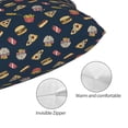 thumbnail image 3 of Kdxio Cotton Pillow Cases 16"x24" Pillowcases,Soft and Breathable Bedroom Pillow Cases-Fast Food, 3 of 8