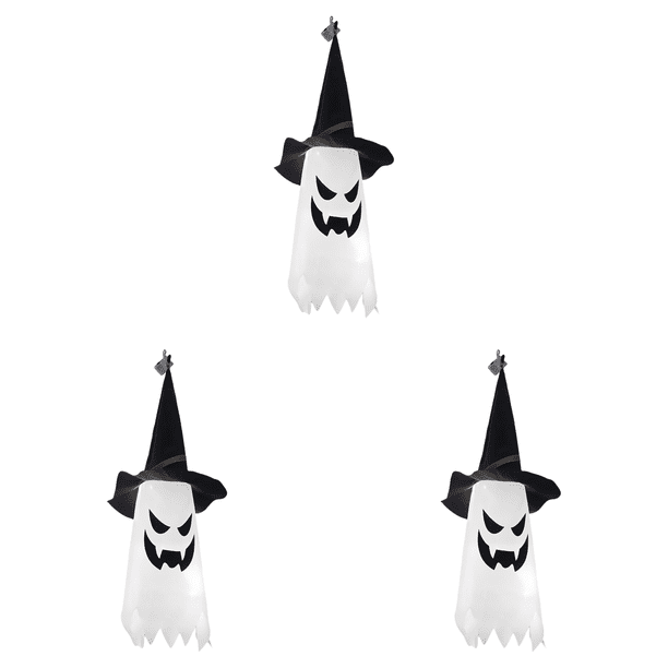 Sombreros Fantasmas Bruja Colgantes Iluminados Con Brillantes Halloween (Estilo B)
