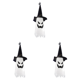 thumbnail image 1 of Sombreros Fantasmas Bruja Colgantes Iluminados Con Brillantes Halloween (Estilo B), 1 of 4