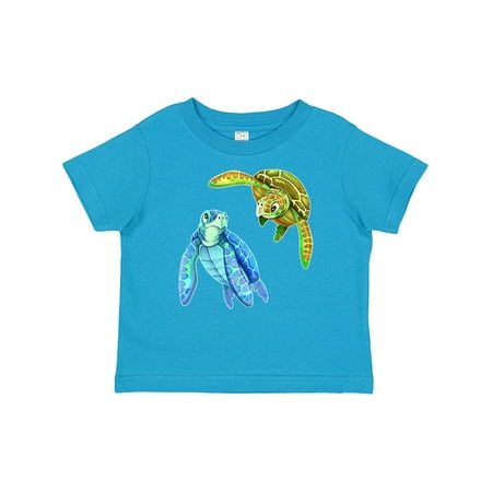 

Inktastic Sea Turtles Swimming Together Gift Baby Boy or Baby Girl T-Shirt