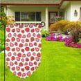 thumbnail image 3 of Wukai Hand Drawn Strawberry Print Garden Flag 12.5x18 Inch Double Sided Sun-resistant Rain-resistant, Wrinkle-resistant Colorfast(Only Flag), 3 of 7