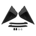 thumbnail image 2 of Front Bumper Air Vent Cover, Left Right 2pcs Fog Light Air Vent Corner Pockets Simple Installation ABS  for Cars, 2 of 8