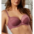 thumbnail image 2 of Panache Envy Balcony Underwire Bra (7285),36H,Rose Mauve, 2 of 4
