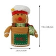 thumbnail image 3 of 1Pc Christmas Gingerbread Man Shaped Box Cookie Box Christmas Gifts Packaging Case, 3 of 10
