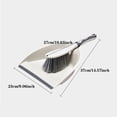 thumbnail image 2 of Kitchen Cleaning Supplies Household Tabletop Dustpan Set Multifunctional Soft Hair Dustpan and Brush Combo for Small Cleaning Tasks in Kitchen and Home, 2 of 6