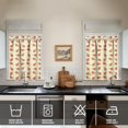 thumbnail image 4 of Kitchen Curtains 36 Inch Short - 3 Panel Set with Cute Farmhouse Egg & Chicken Print, Rod Pocket Window Curtain, 100% Polyester for Rustic Coop, Farm Kitchen, Easy Wash, 4 of 4