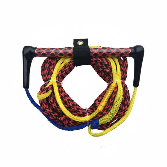 Abbraccia Wakeboard Rope Handle Towline EVA Non Slip Grip 75 Ft Length for Wakeboarders Boats Lakes