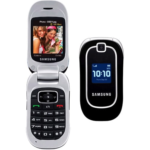 Samsung SGH A237 Flip Style GSM Cell Phone, Black (Unlocked)