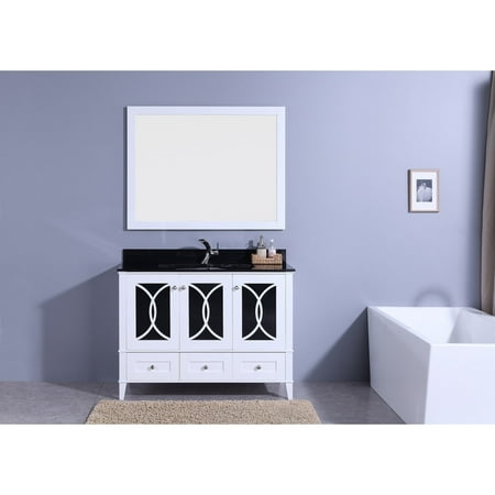 Legion Furniture 48 In Bathroom Vanity White With Tempered Gl Top And Mirror Legion Furniture 48 In Bathroom Vanity White With Tempered Gl Top And Mirror