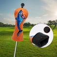 thumbnail image 4 of Funda para palos de golf shamjiam UT Head Cover con No. Tag Case naranja, 4 of 9