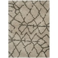 thumbnail image 6 of SAFAVIEH Belize Leann Abstract Plush Shag Runner Rug, Taupe/Grey, 2'3" x 7', 6 of 7
