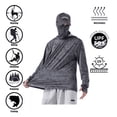 thumbnail image 3 of Playera De Pesca Para Hombre Secado Rápido - Upf 50+ - Color Gris Oscuro, 3 of 7
