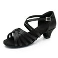 thumbnail image 2 of WILLBEST Sandalias De Playa Para Mujer Mujeres Señoras Bajo Baile Salón Tango Latino Zapatos Sandalias, 2 of 9