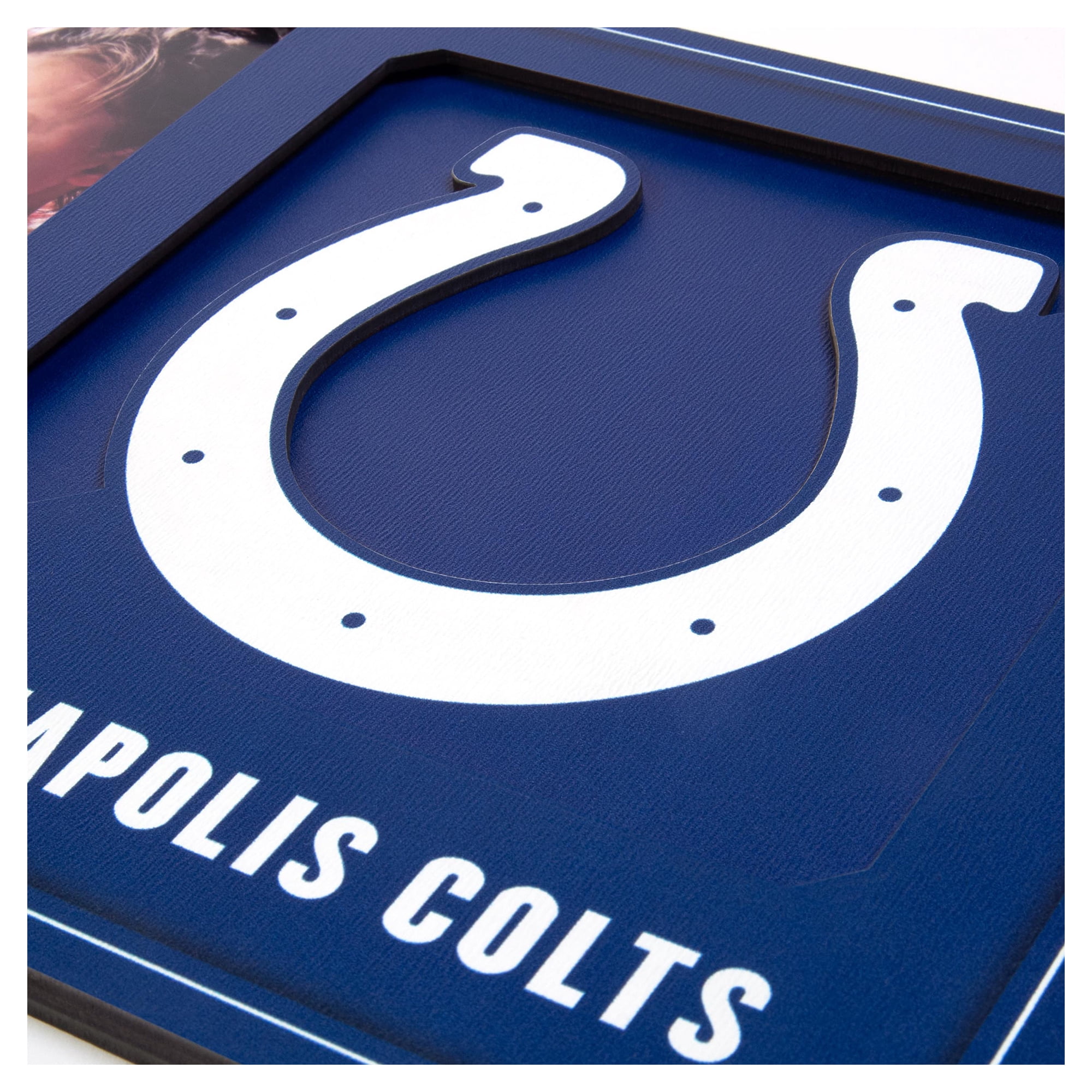 IDNA Indianapolis Colts 3D Logo Series Picture Frame