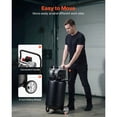 thumbnail image 4 of KFFKFF 14-Gallon Portable Air Compressor, 2HP Motor, 4.3 SCFM at 90PSI, Max 125PSI, Oil-Free Design with Wheels for Auto Repairs, Tire Inflation, Painting, and Woodworking, 120V, 4 of 9