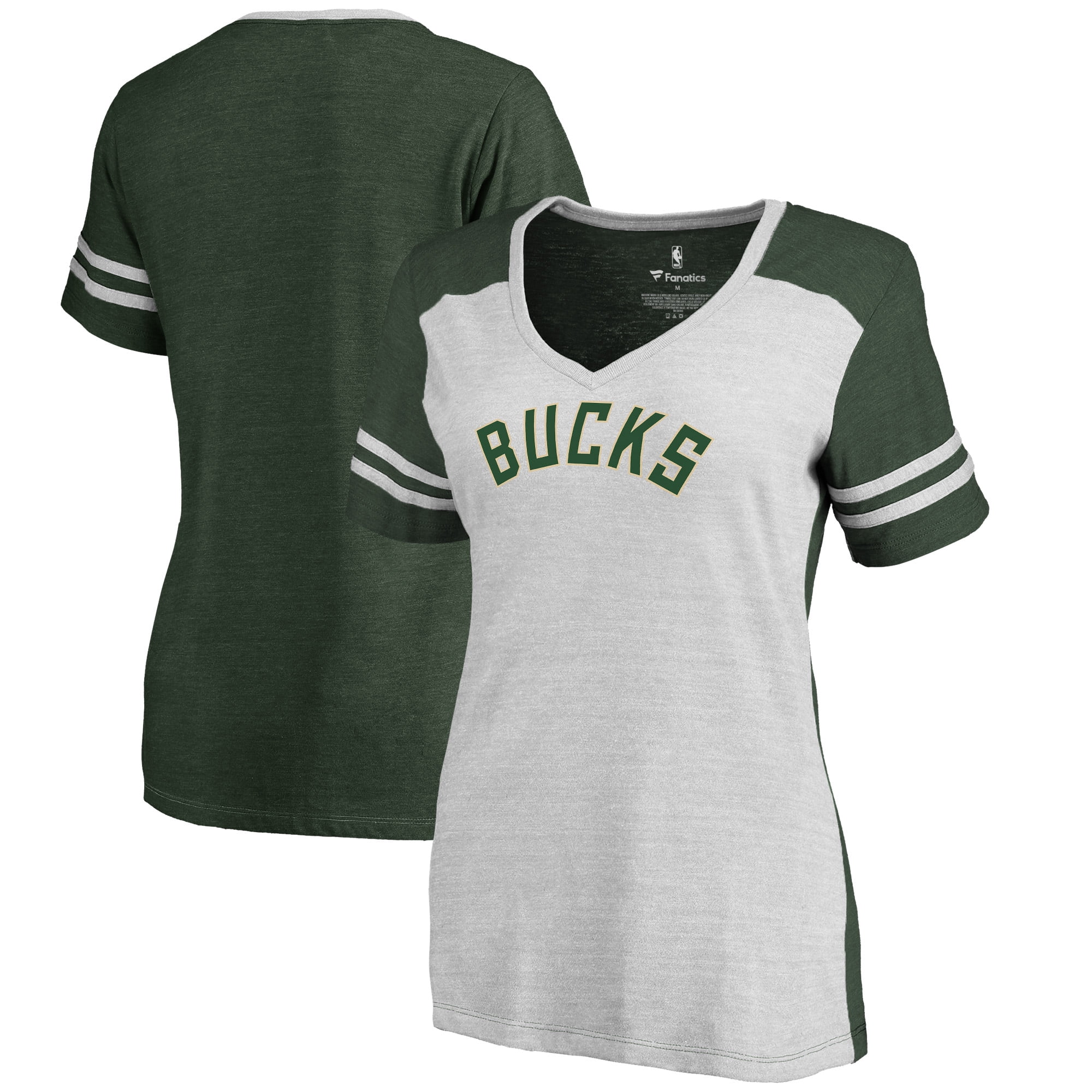 Milwaukee Bucks Fanatics Branded Women's Wordmark Color ...