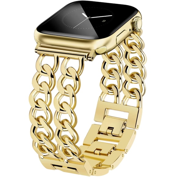 Pulseras JR.DM Gold para mujer Apple Watch de 42 mm a 49 mm