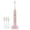 Pink, variant on Byujiro Electric Toothbrush with 4 Brush Heads, Low Noise, Portable, Timer Toothbrush IPX7 Water Toothbrush Vibration