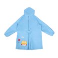 thumbnail image 2 of Chubasquero para niños con capucha para niño y niña, Poncho de lluvia de dibujos animados, chubasquero, 2 of 8