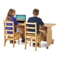 thumbnail image 5 of Apollo Single Computer Desk - Maple Top, 5 of 7