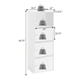 thumbnail image 5 of Convenience Concepts Xtra Storage 3 Door Cabinet with Shelf, Faux Birch, 5 of 6