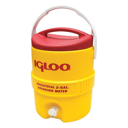 Beverage Cooler, 2 gal., Yellow IGLOO - 421