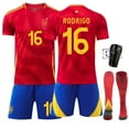 thumbnail image 1 of Garçons Filles Spain Domicile RODRIGO 16# LAMINE YAMAL 19# Ensemble de Maillot de Soccer Maillot de Soccer pour Enfants, 1 of 2