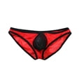 thumbnail image 4 of PEASKJP Briefs for Men Soft Comfortable Underwear Viscose Breathable Underwear,Red XL, 4 of 4