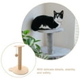 thumbnail image 2 of Shisuyan Cat Scratching Post Toy Cat Sisal Tree Scratch Post Wooden Hemp Rope Cat Scratcher Post, 2 of 9