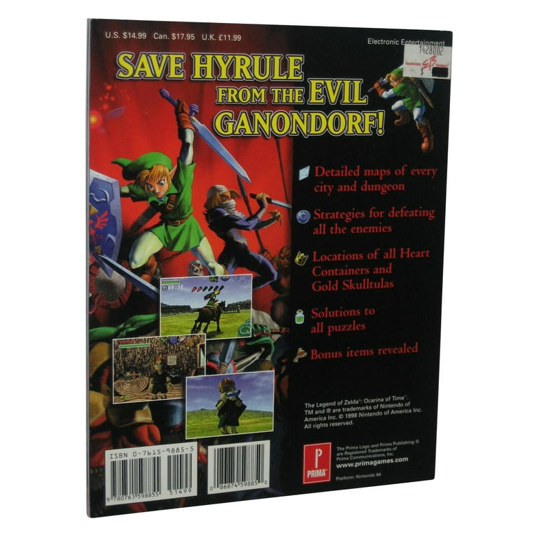 The legend of Zelda Ocarina of time Primas strategy guide